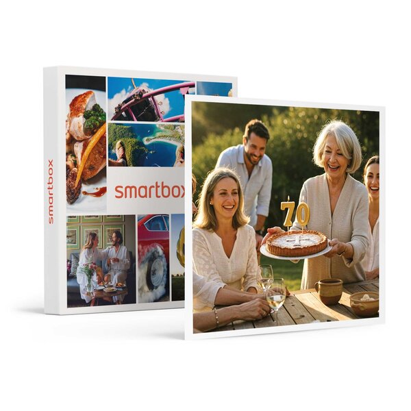 SMARTBOX - Coffret Cadeau Joyeux anniversaire ! 70 ans -  Multi-thèmes