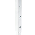 vidaXL Tente de réception pliable avec parois Crème 2x2 m