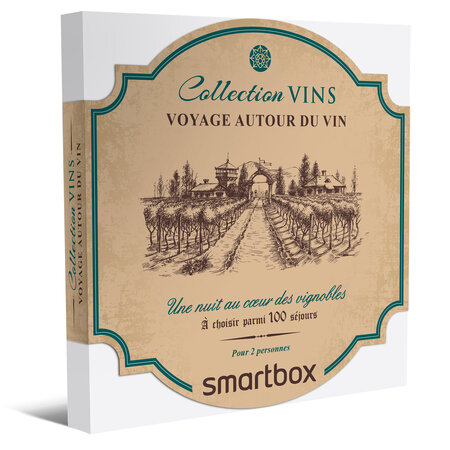 SMARTBOX - Coffret Cadeau Voyage autour du vin -  Séjour