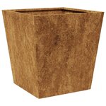 vidaXL Jardinières 2 Pièces 40x40x40 cm acier corten