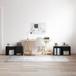 vidaXL Ensemble meuble TV 2 Pièces Chêne noir 72 x 35 x 36.5 cm