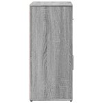 vidaXL Buffet sonoma gris 60x31x70 cm bois d'ingénierie