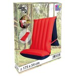 WEHNCKE Matelas gonflable 175x54 cm Rouge et bleu