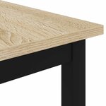 vidaXL Table basse Sonoma 100 x 50 x 45 cm Bois d'ingénierie