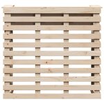 vidaXL Table de bar d'extérieur 113 5x50x103 cm bois massif de pin