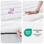 vidaXL Matelas à ressorts ensachés moyen plus 90x200 cm