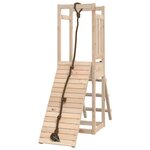 vidaXL Aire de jeux d'extérieur bois de pin massif