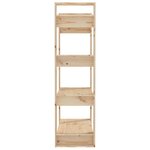 vidaXL Bibliothèque/Séparateur de pièce 80x35x125 cm Pin massif