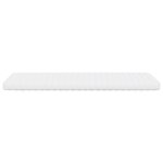 vidaXL Matelas en mousse 2 Pièces blanc 90x200 cm 7 zones dureté 20 ILD