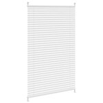 vidaXL Store plissé 90x125 cm Blanc