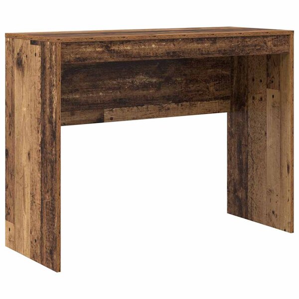 vidaXL Bureau Bois ancien 100 x 40 x 76 cm Bois d'ingénierie