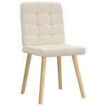 vidaXL Chaises à manger lot de 6 Lin