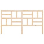 vidaXL Tête de lit 206x4x104 cm Bois massif de pin