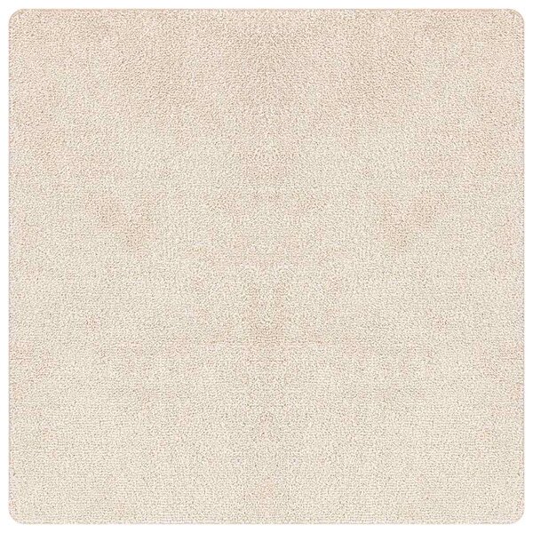 vidaXL Tapis Crème 200 x 200 cm Polypropylène