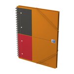 MEETINGBOOK A4+ 160p 90g lignée 6mm couverture polypro OXFORD