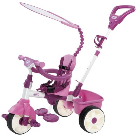 Tricycle deluxe 4 en 1 rose little tikes