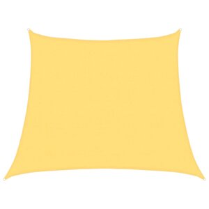 vidaXL Voile d'ombrage 160 g/m² Beige 3/4x3 m PEHD