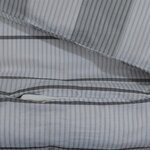 vidaXL Ensemble de housse de couette Gris 200x200 cm Coton