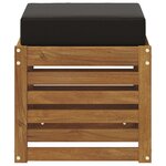 vidaXL Banc de jardin Bois d'Acacia Massif Naturel