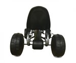 Kart à pédales Viper blanc