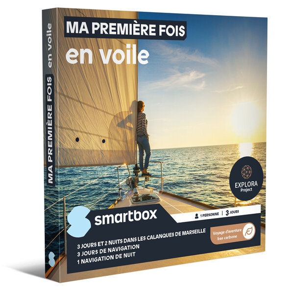 SMARTBOX - Coffret Cadeau Explora Project - Ma première fois en haute mer - Séjour