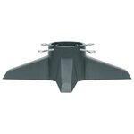 vidaXL Support de sapin de Noël Vert 55 5x55 5x15 cm