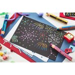 Crayon multi-talents woody 3 in 1 duo - orange-noir STABILO