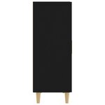 vidaXL Buffet Noir 70x34x90 cm Bois d'ingénierie