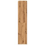 vidaXL Bibliothèque chêne artisanal 100x33x156 5 cm bois d'ingénierie