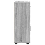 vidaXL Ensemble d'armoire de salle de bain TULUM Gris Sonoma