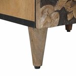 vidaXL Cabinet de chevet Marron 40 x 33 5 x 46 cm