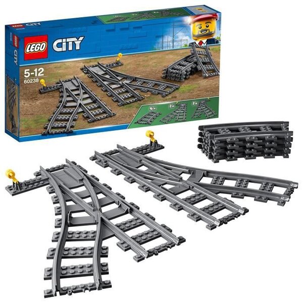 Lego city 60238 les aiguillages
