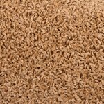 vidaXL Tapis d'escalier 10 Pièces 65x21x4 cm Beige