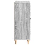 vidaXL Buffet Sonoma gris 66 x 34 5 x 90 cm Bois d'ingénierie