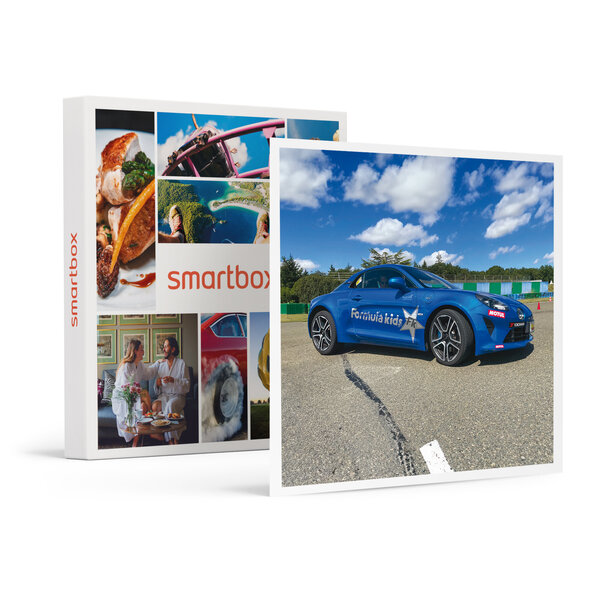 SMARTBOX - Coffret Cadeau Stage pilotage enfant : 6 tours de circuit au volant d'une Alpine A110 -  Sport & Aventure