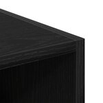 vidaXL Armoire Chêne noir 30 x 50 x 200 cm Bois d'ingénierie