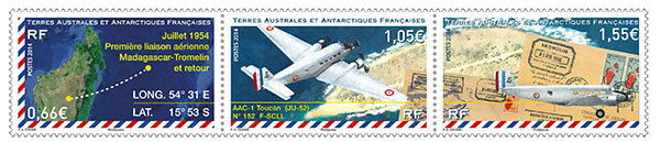 TAAF - Première liaison aérienne Madagascar - Tromelin et retour