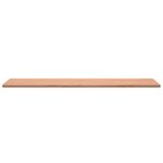 vidaXL Dessus de bureau 150x55x2 5 cm bois massif de hêtre