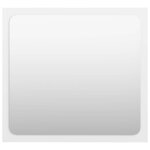 vidaXL Ensemble de meubles de bain 2 Pièces Blanc brillant Aggloméré