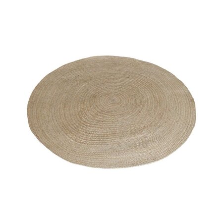 Tapis rond en jute naturel tressé ø 120 cm