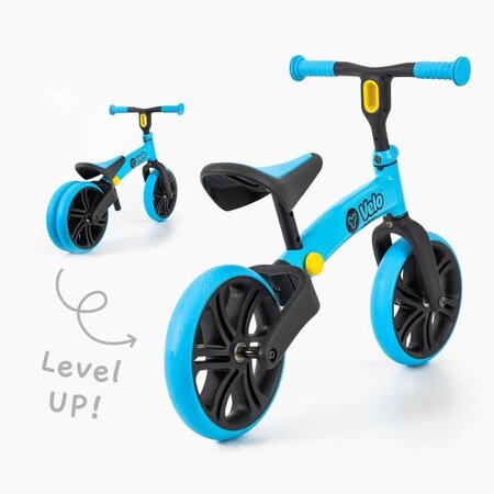 YVOLUTION Draisienne Yvelo Junior Bleu La Poste