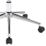 vidaXL Chaises pivotantes à manger lot de 6 taupe tissu