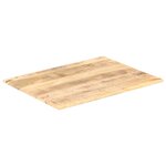 vidaXL Dessus de table Bois de manguier solide 15-16 mm 70x60 cm