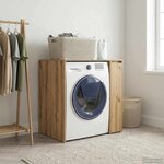 vidaXL Armoire pour machine à laver Chêne artisanal 87 x 60 x 89 cm