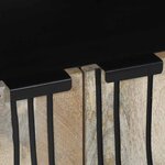 vidaXL Meubles et étagères de rangement pour médias Blanc et Noir