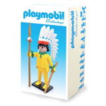 Figurine en Résine Chef Indien - Collection Vintage Playmobil