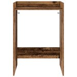 vidaXL Armoire pour machine à laver Bois ancien 67 5 x 62 x 97 cm