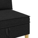 vidaXL Sofa avec rangement Tissu
