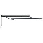 vidaXL Auvent Rétractable Anthracite 300 x 200 cm tissu