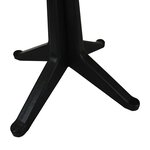 vidaXL Ensemble de bistro 3 Pièces Plastique rotin Anthracite